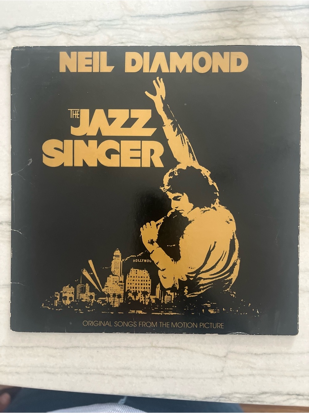 Neil Diamond Jazz Singer original motion picture soundtrack vinyl record
